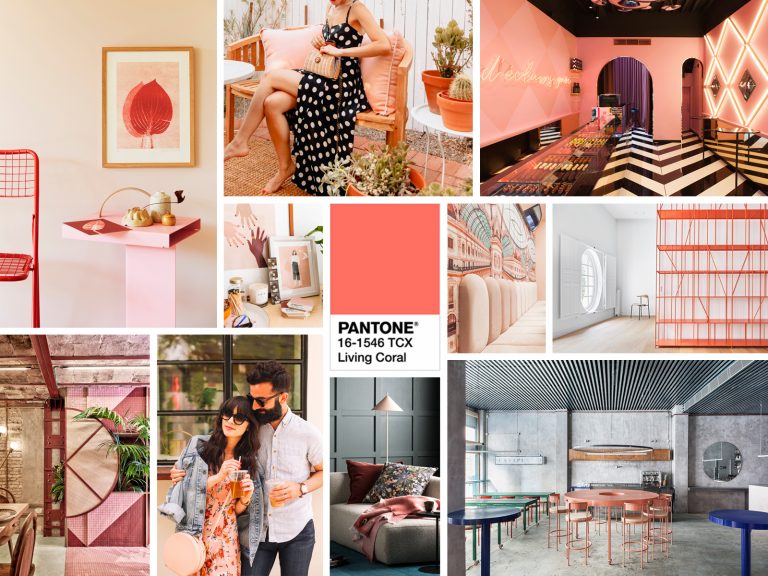 年度代表色 Pantone Color 2019 Living Coral