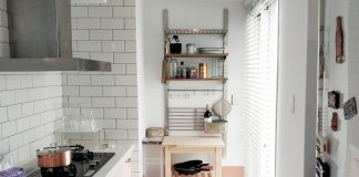 木百葉簾 廚房窗簾 Venetian Blinds Kitchen