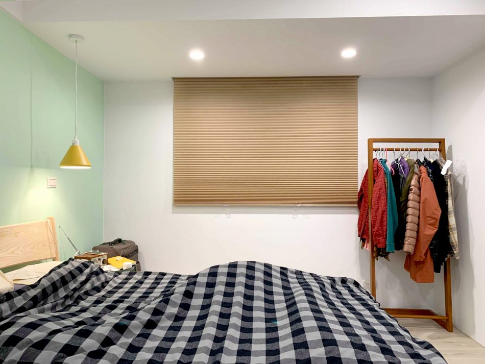 臥室窗簾 遮光蜂巢簾 風琴簾 Blackout Honeycomb Shades bedroom